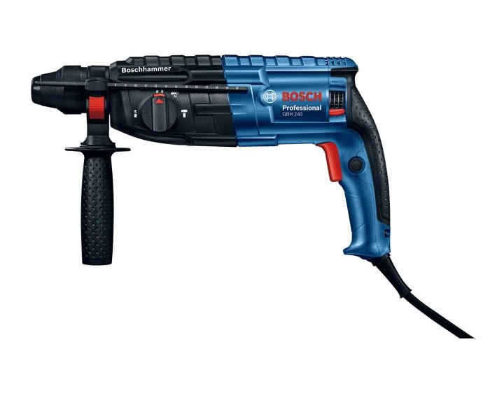 Bosch GBH 240 Professional Rotary Hammer with SDS Plus In Carry Case 230V| 0611272170