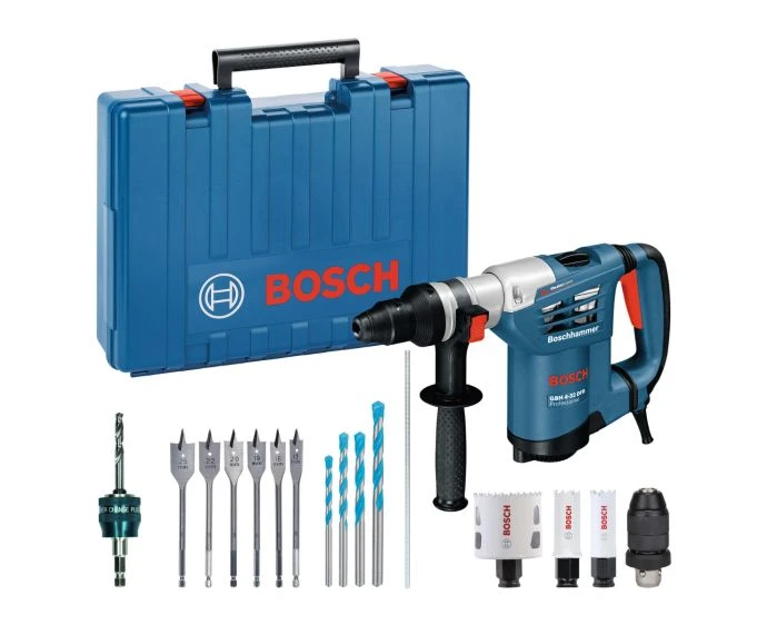 Bosch GBH 4-32 DFR Professional Rotary Hammer with SDS plus, Accessories In Carry Case | 0611332171