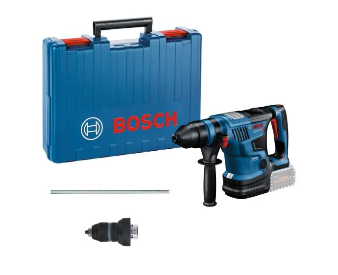 Bosch GBH 18V-34 CF 18V BITURBO Cordless SDS+ Rotary Hammer Drill With Carry Case - 0611914001