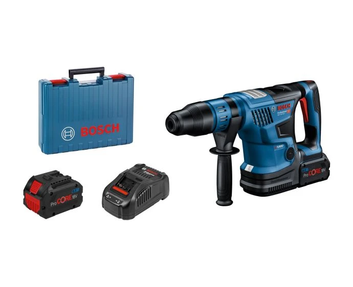 Bosch GBH18V-36C 18V BITURBO Cordless SDS Max Hammer Drill With 2 x 8.0Ah Batteries, Charger & Carry Case | 0611915072