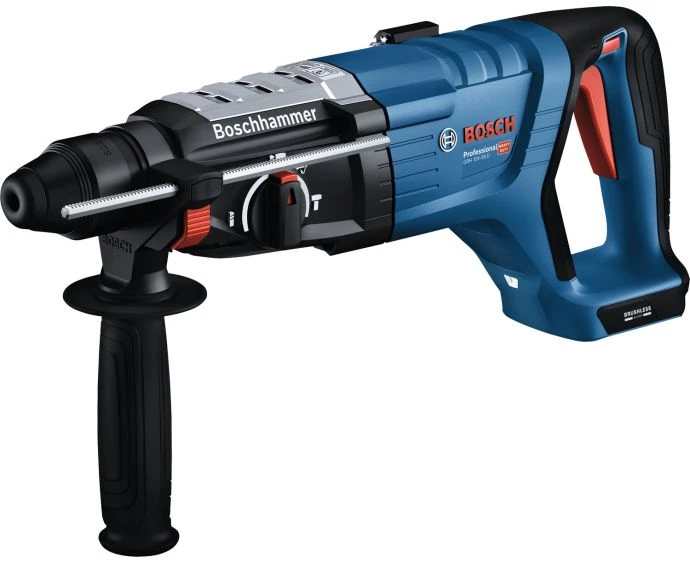 Bosch GBH 18V-28 D Professional Cordless Brushless Rotary Hammer with SDS Plus Bare Unit | 0611919003