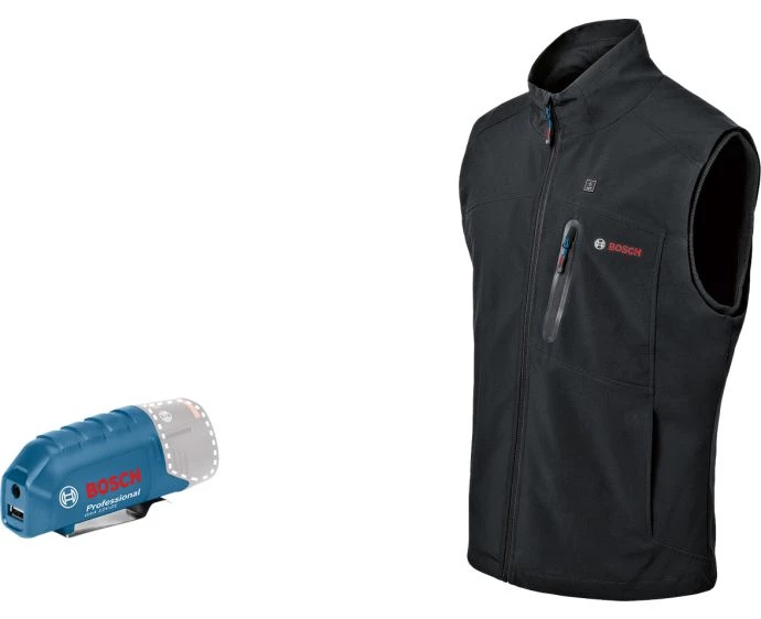 Bosch PRO GHV 12+18V XA M Heated Vest With Battery Adapter | 06188000EB