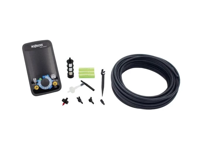 Hozelock HOZ100101033 Solar Select Irrigation Kit – Automatic Watering System with Solar-Powered Timer | 100-101-033