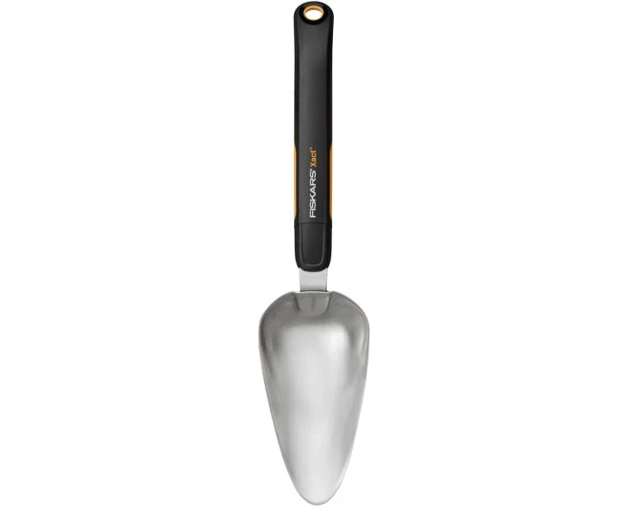 Fiskars FSK1027043 Xact Garden Trowel, Stainless Steel/Plastic, Black/Orange | 1027043