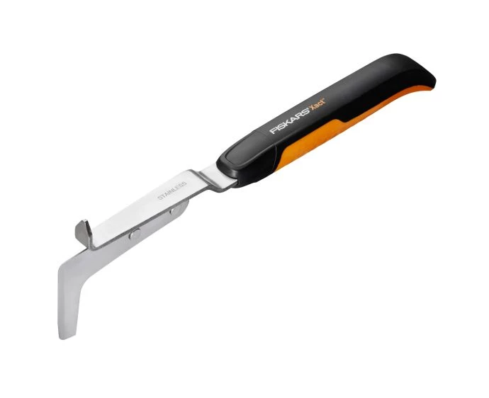 Fiskars FSK1027045 Xact Small Weeding Knife Steel/Plastic, Black/Orange | 1027045