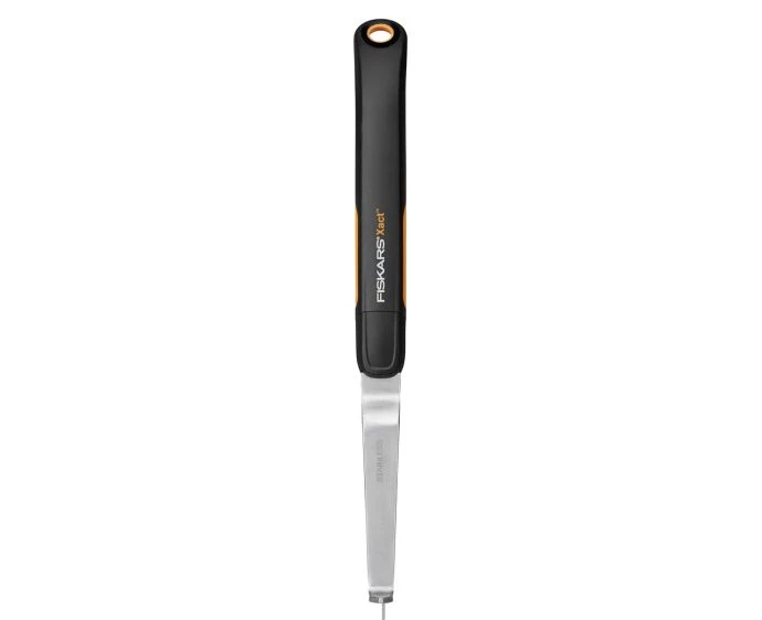 Fiskars FSK1027045 Xact Small Weeding Knife Steel/Plastic, Black/Orange | 1027045