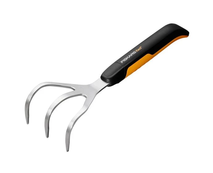 Fiskars FSK1027047 Xact Cultivator Stainless Steel/Plastic, Black/Orange | 1027047