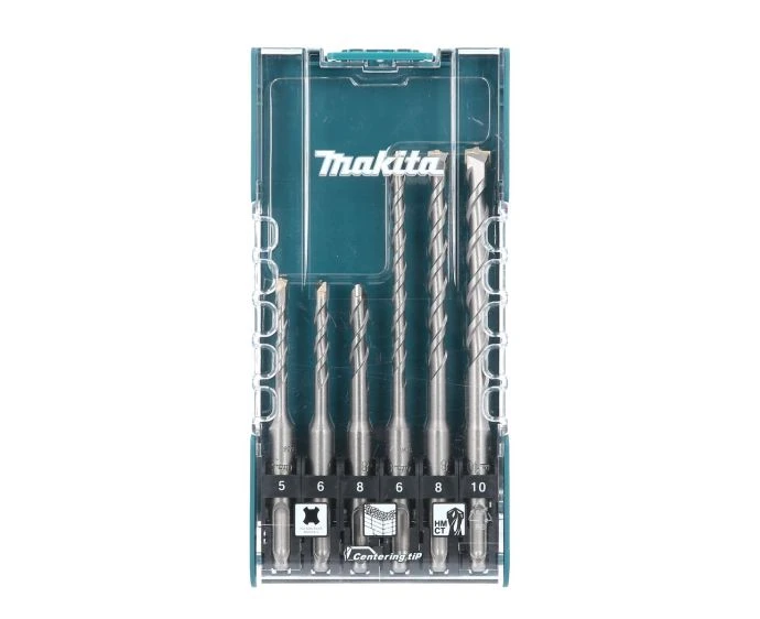 Makita E-15730 6 Piece TCT SDS Drill Bit Set