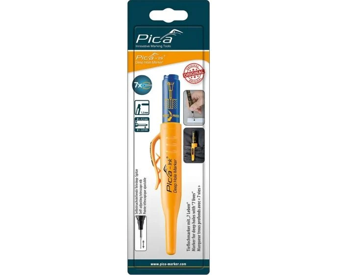 Pica Blue Marker for Deep Holes | 150-41