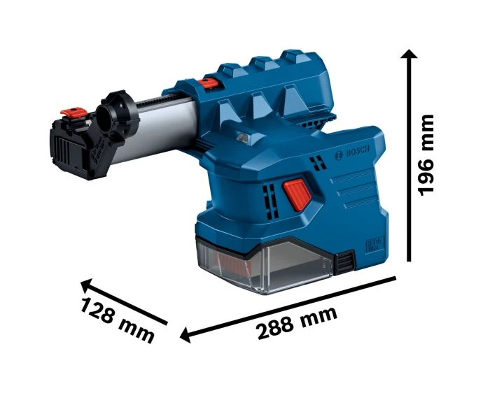 Bosch Pro Heavy Duty GDE 18V-12 Integrated Dust Extractor | 1600A028H6