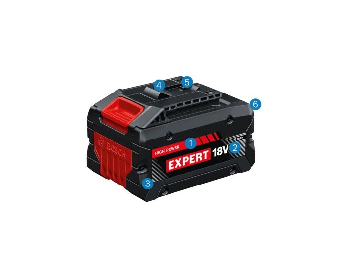Bosch Starter Set Expert EXBA18V-80 2 x 8.0Ah Batteries And EXAL18V-160 Charger | 1600A0373U