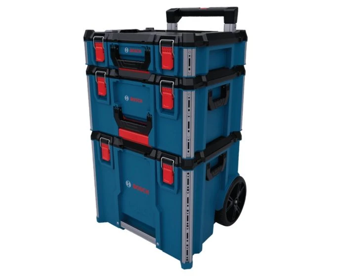 Bosch 1600A037DY 3 Pieces L-Boxx Contractor Set Professional Carrying Case System