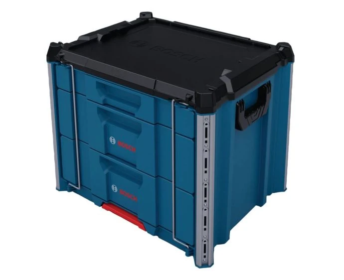 Bosch 1600A037E3 Professional 3 Drawer L-Boxx Contractor Carrying Case System