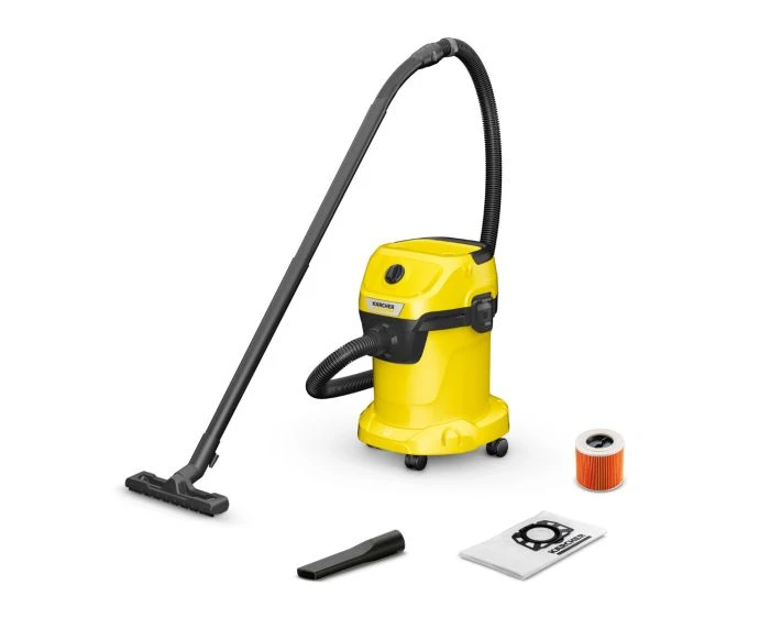 Karcher 1.628-103.0 Corded Wet Dry Vacuum Cleaner WD3 17 Litre 1000W