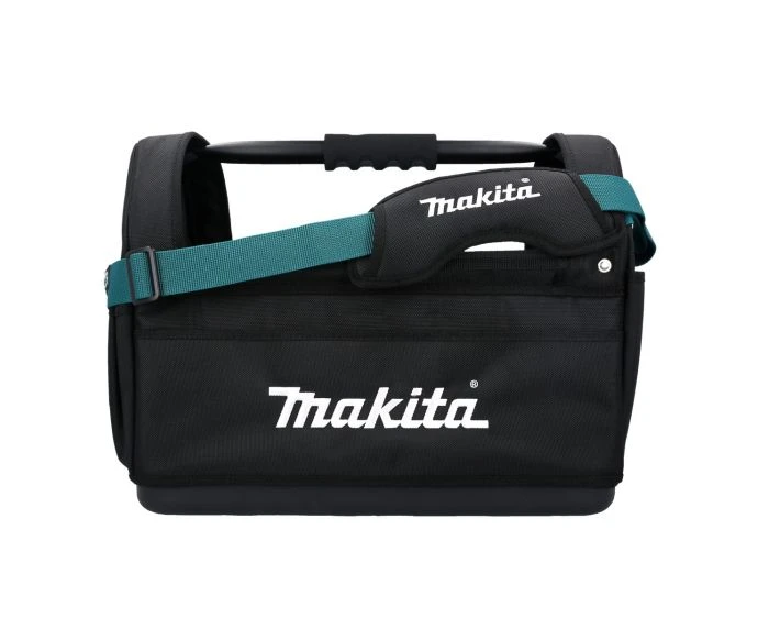 Makita Open Tool Tote Bag E-15403 With Shoulder Strap & Metal Handle 490x310x365mm 