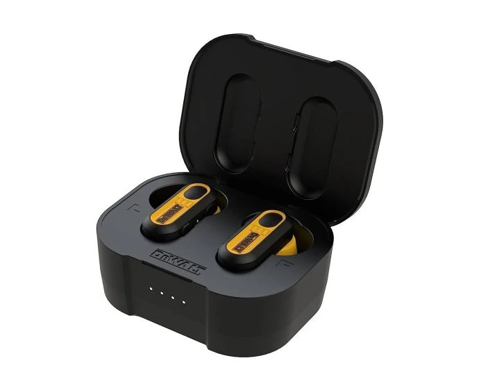 DeWalt 190-2092-DWE Jobsite Pro-X1 True Wireless Bluetooth Earbuds with Charging Case