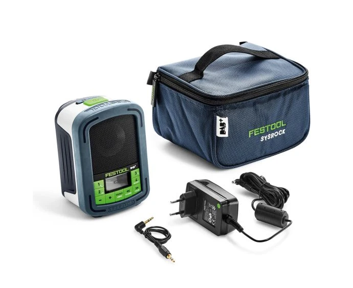 Festool 202112 DAB+ GB Sysrock 230V Cordless Digital & Bluetooth Jobsite Radio BR10 FM 