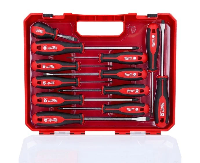 Milwaukee 4932472003 12 Piece Tri-Lobe Screwdriver Set