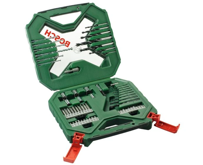 Bosch 2607010611 60 Pieces Classic X-Line Drill and Screwdriver Bit Set