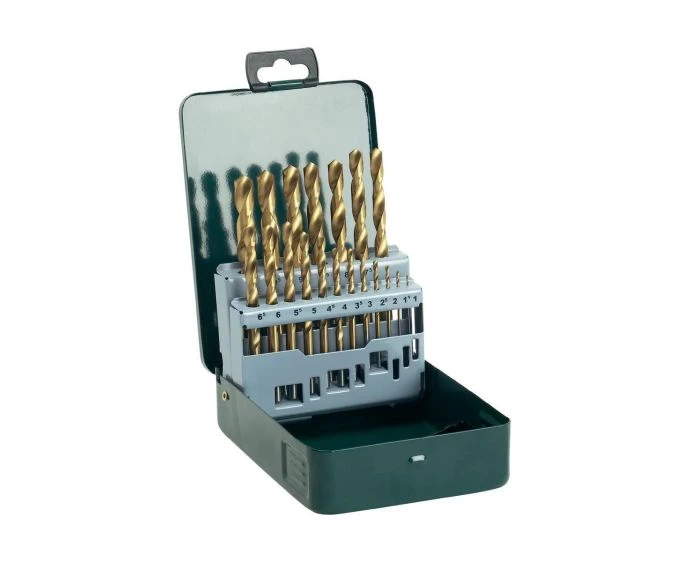Bosch 2607019437 19 Piece HSS-Titanium Promoline Metal Drill Bit Set