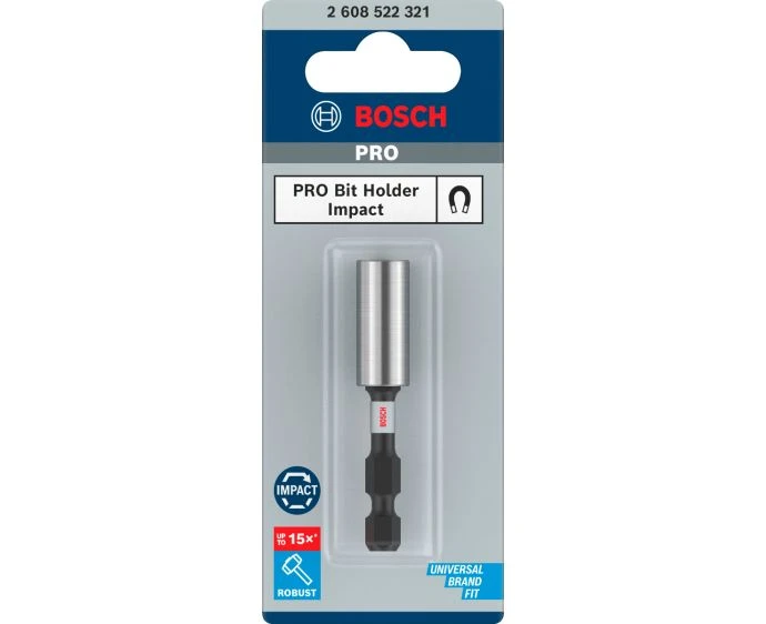 Bosch PRO Standard Bit Holder Impact, 60 mm | 2608522321