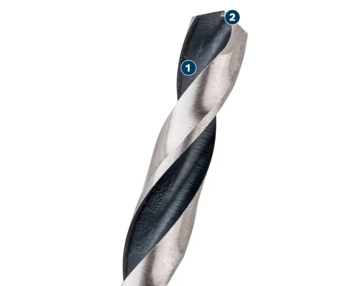 Bosch Metal HSS Twist Drill Bit, 12 x 101 x 151 mm, CYL Shank | 2608577853