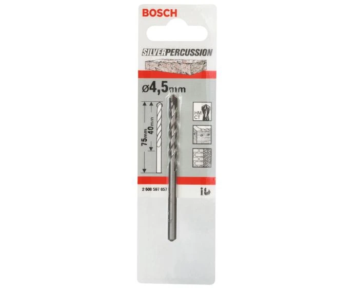 Bosch 2608597657 CYL-3 Concrete Drill Bit 4.50 x 40 x 75mm 