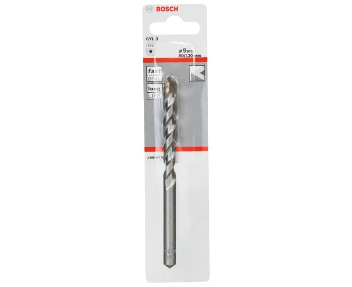 Bosch 2608597664 CYL-3 Concrete Drill Bit 9 x 80 x 120mm