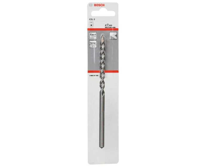 Bosch 2608597681 CYL-3 Concrete Drill Bit 7 x 90 x 150mm