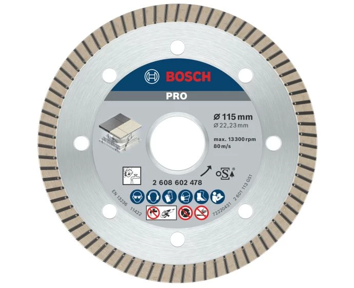 Bosch PRO Ceramic Diamond Disc, 115 x 22.23 mm | 2608602478