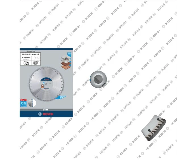 Bosch PRO Multi Material Diamond Disc, 450 x 25.4 mm | 2608615074