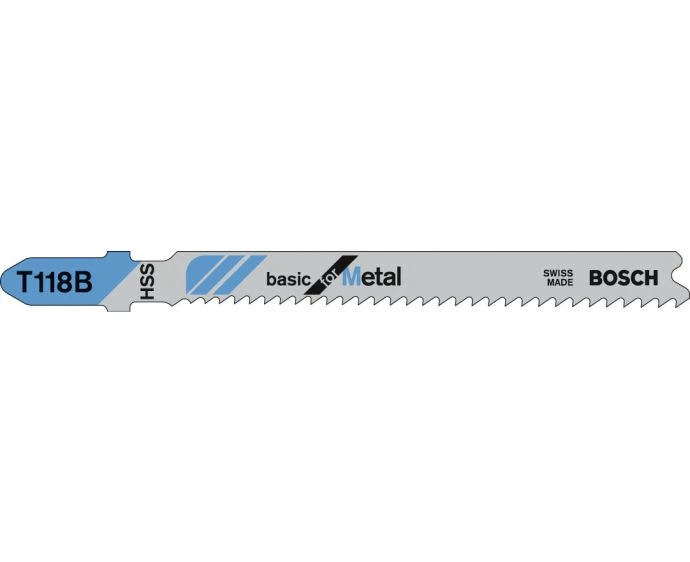 Bosch 2608631014 5 Pieces T118B Metal Cutting Jigsaw Blades