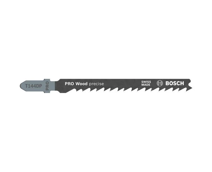 Bosch PRO Wood precise T144DP Jigsaw Blade, 100 mm, 25 pcs | 2608633A39