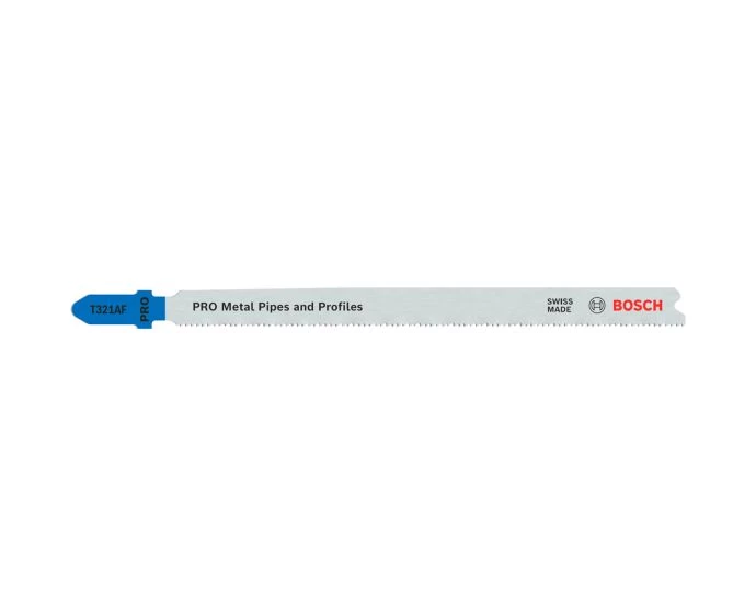 Bosch PRO Metal Pipes and Profiles T321AF Jigsaw Blade, 132 mm, 5 pcs | 2608636705