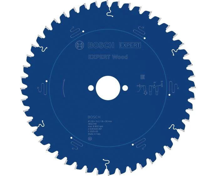 Bosch EXPERT 2608642497 Wood Circular Saw Blade 216 x 30 x 2.4mm x 48T