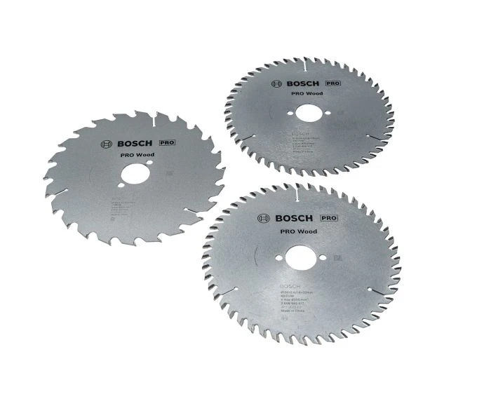 Bosch PRO Wood Circular Saw Blade 190 mm 3 pcs Promo Pack | 2608644731