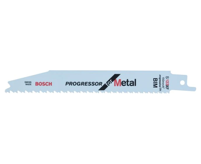 Bosch Metal S123XF Blade, 0.9 x 19 x 150 mm, 5 pcs | 2608654402