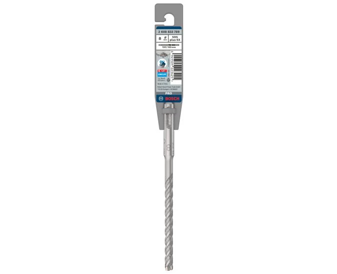 Bosch PRO SDS plus-5X Hammer Drill Bit, 8 x 100 x 160 mm | 2608833789