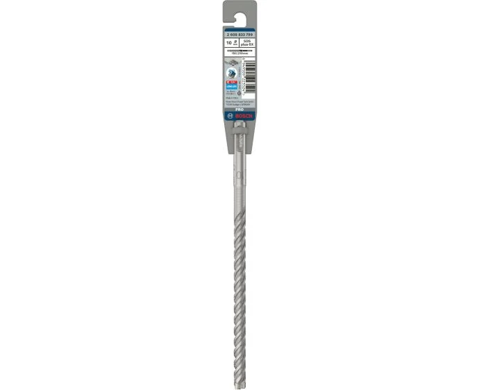 Bosch PRO SDS plus-5X Hammer Drill Bit, 10 x 150 x 210 mm | 2608833799