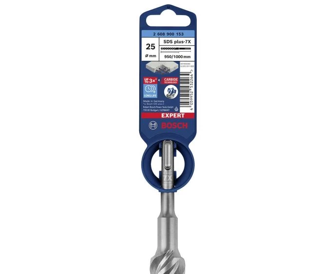 Bosch EXPERT SDS plus-7X Hammer Drill Bit 25 x 950 x 1000 mm | 2608900153