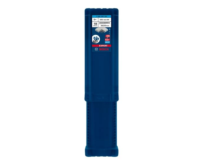 Bosch EXPERT SDS max-8X Hammer Drill Bit 18 x 200 x 340 mm 5-pc | 2608900263