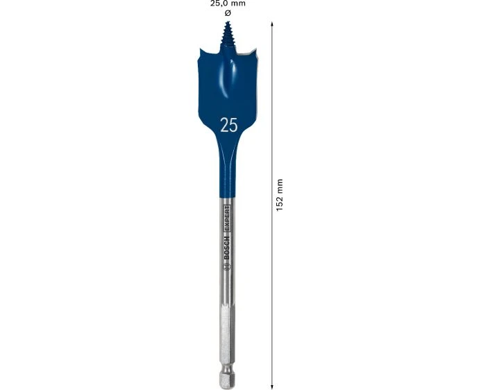Bosch EXPERT Self Cut Speed Spade Drill Bit, 25 x 152 mm | 2608902098
