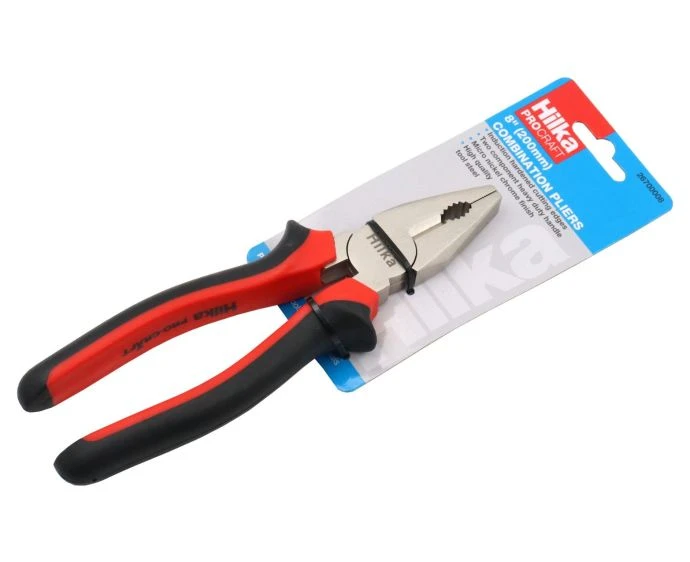 Hilka 8" (200mm) Heavy Duty Combi Pliers