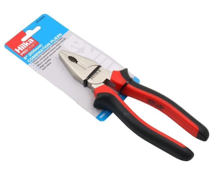 Hilka 8" (200mm) Heavy Duty Combi Pliers