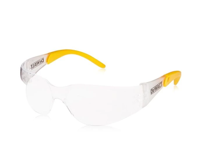 DeWalt Protector DPG54 Safety Eyewear Colour: Clear/Yellow