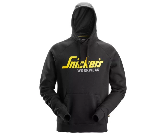 Snickers 2899 Classic Logo Hoodie Black - Size: L | 28990400006