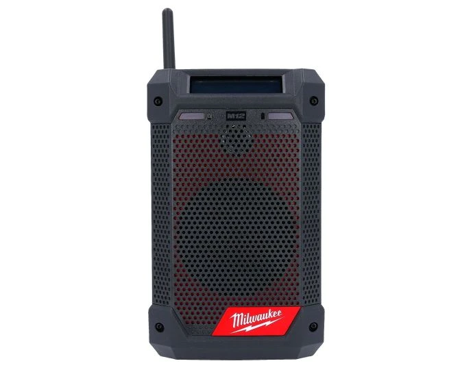 Milwaukee M12RCDAB+0 12V Bluetooth & DAB+ Radio With Charger Bare Unit