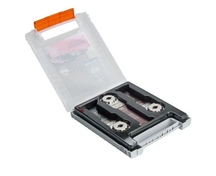 Fein 35222967050 6 Pieces Best of E-Cut Starlock Max Wood & Metal Multitool Saw Blades In Carry Case
