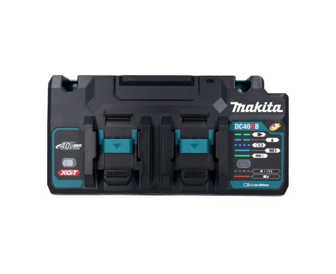 Makita DC40RB XGT 40Vmax Li-ion Twin Port Battery Charger- 240V