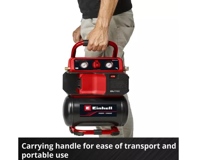 Einhell EINTEAC1875N TE-AC 18/75 18V Li OF-Solo Cordless Air Compressor Bare Unit | 4020410
